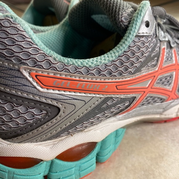 Asics Gel flux 2 womans running shoes t568n - Picture 2 of 8